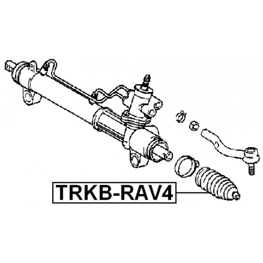 TRKB-RAV4 - Kaitsekumm, rooliseade 
