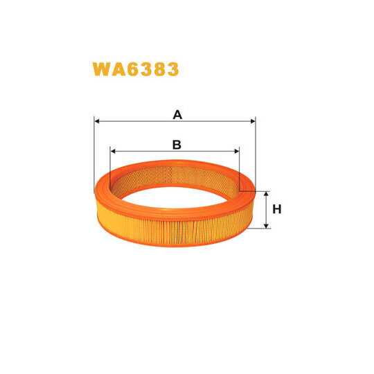 WA6383 - Air filter 