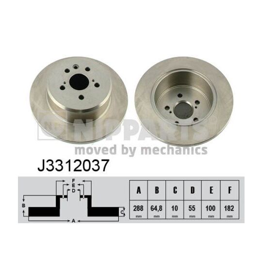 J3312037 - Brake Disc 