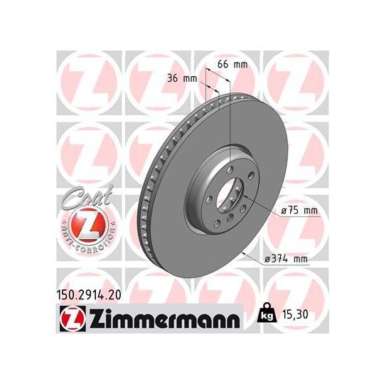 150.2914.20 - Brake Disc 