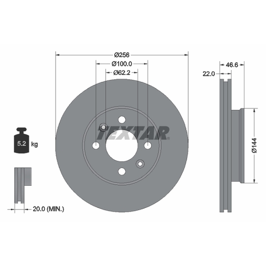 92164703 - Brake Disc 