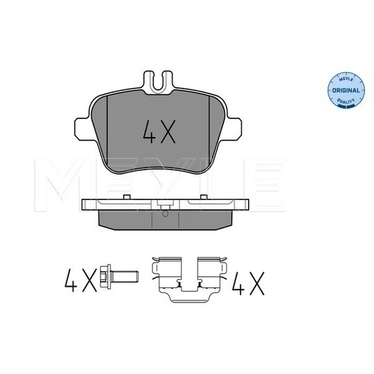 025 248 4818 - Brake Pad Set, disc brake 