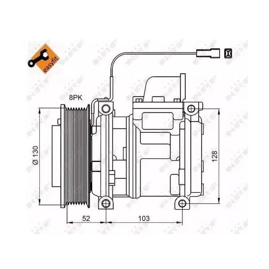 32824G - Compressor, air conditioning 