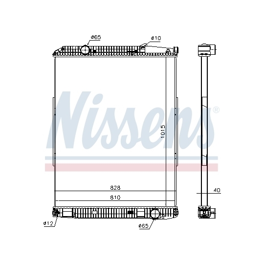 671690 - Radiaator, mootorijahutus 