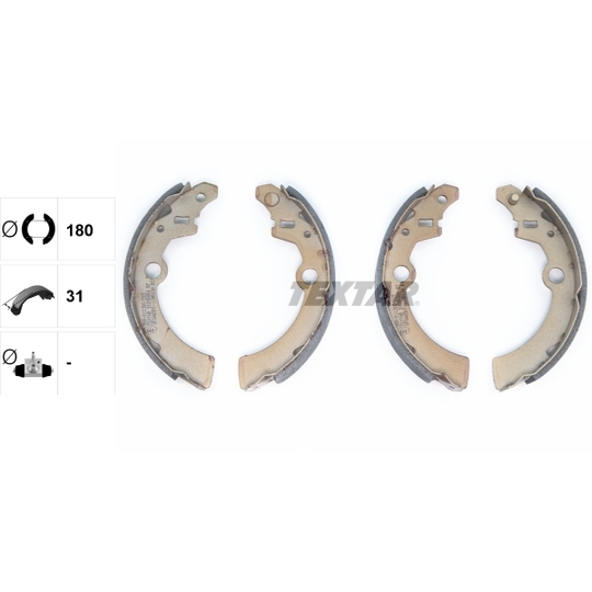 91050800 - Brake Shoe Set 