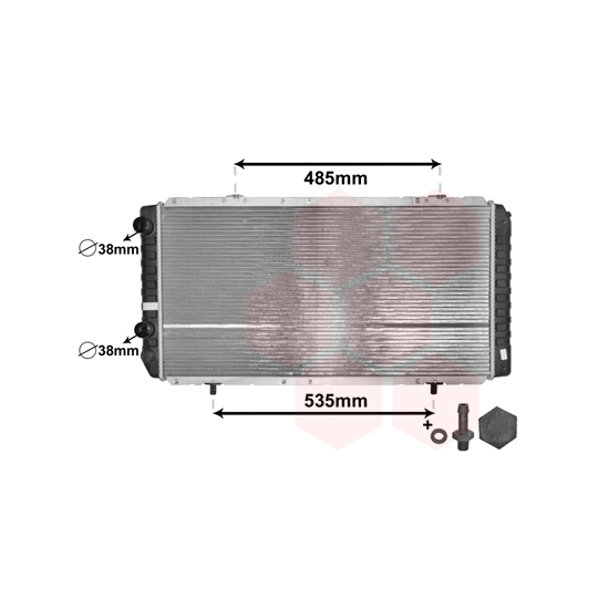 40002268 - Radiator, engine cooling 