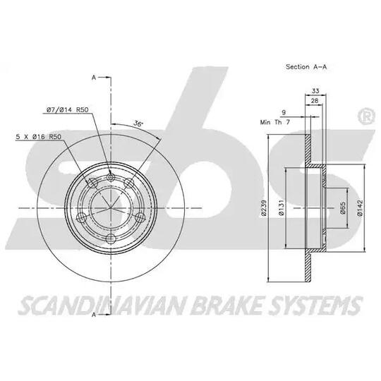 1815204779 - Brake Disc 