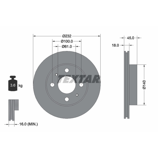 92090900 - Brake Disc 