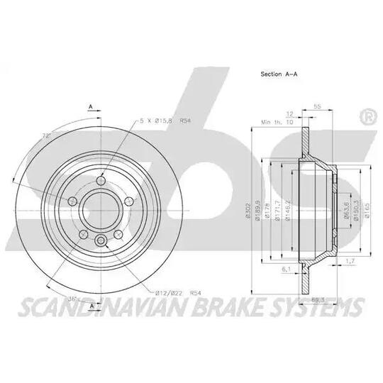 1815204859 - Brake Disc 