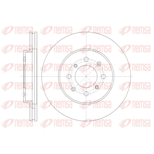 61357.10 - Brake Disc 