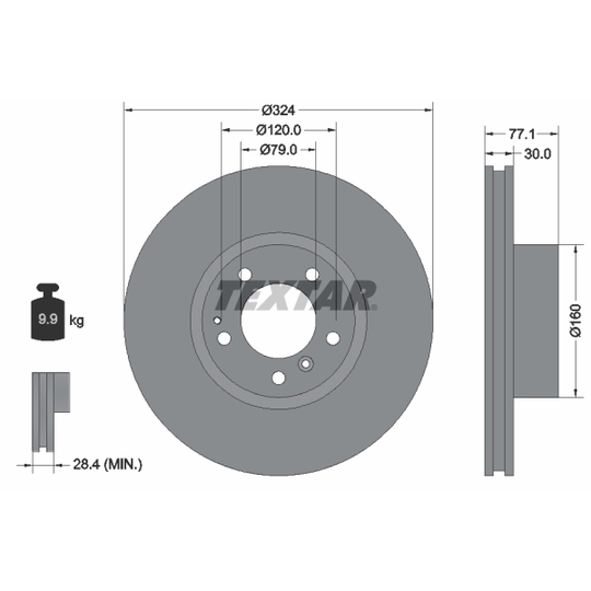 92083400 - Brake Disc 