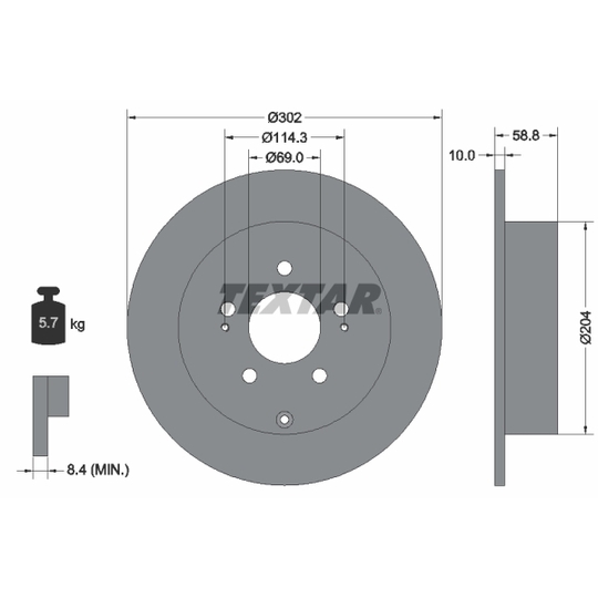 92148403 - Brake Disc 