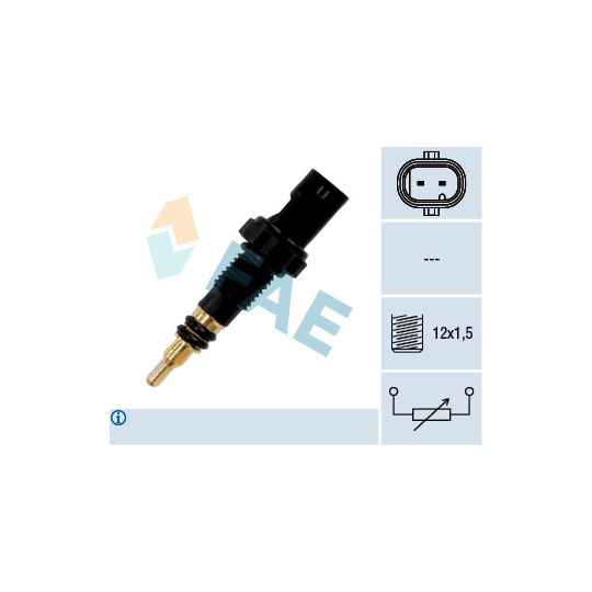 33890 - Sensor, coolant temperature 