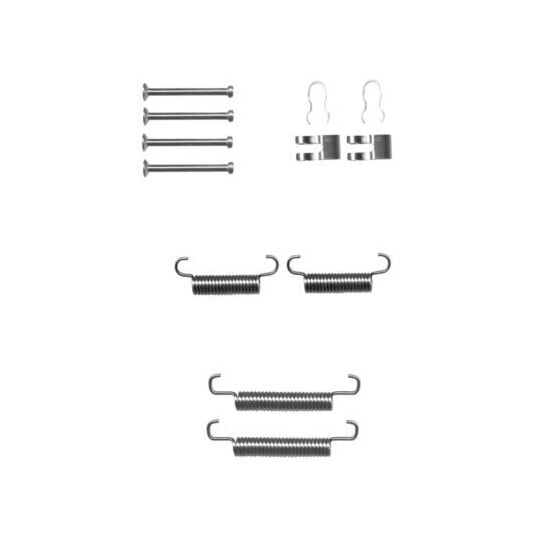 97035000 - Tillbehörssats, bromsbackar, parkeringsbroms 