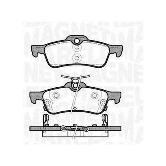 363916060798 - Brake Pad Set, disc brake 