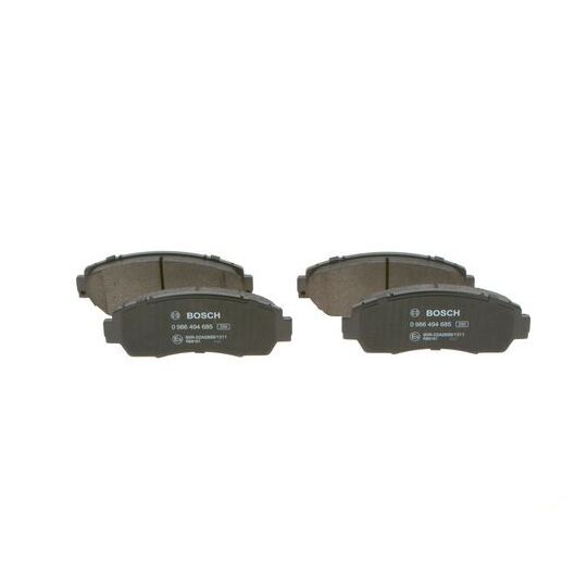 0 986 494 685 - Brake Pad Set, disc brake 