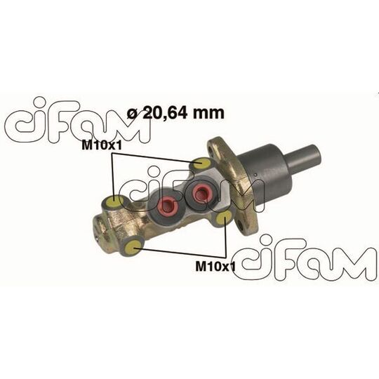 202-207 - Brake Master Cylinder 