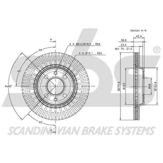 1815204106 - Brake Disc 