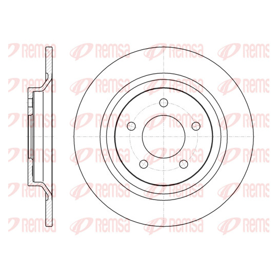 61113.00 - Brake Disc 