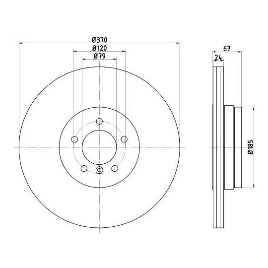 92123300 - Brake Disc 