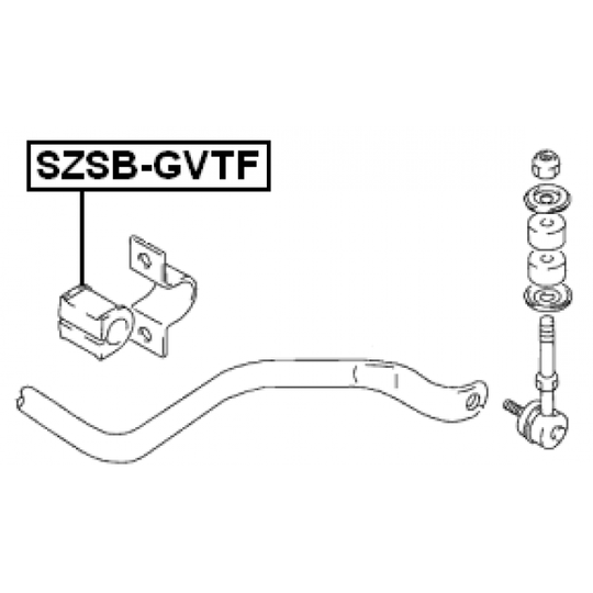 SZSB-GVTF - Stabiliser Mounting 