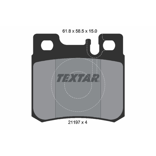 2119701 - Brake Pad Set, disc brake 