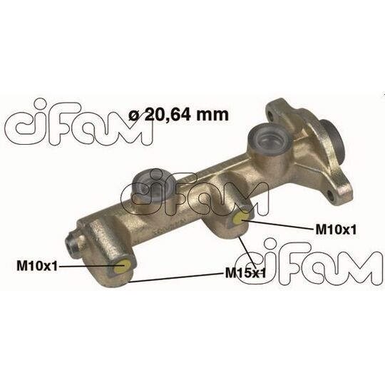 202-187 - Brake Master Cylinder 