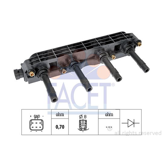 9.6299 - Ignition coil 