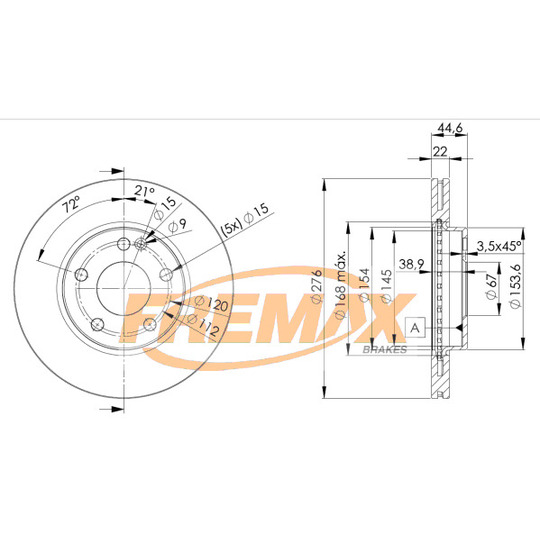 BD-0111 - Brake Disc 