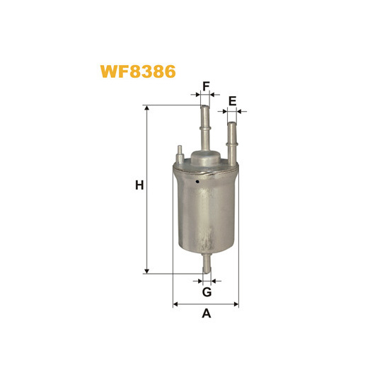 WF8386 - Polttoainesuodatin 