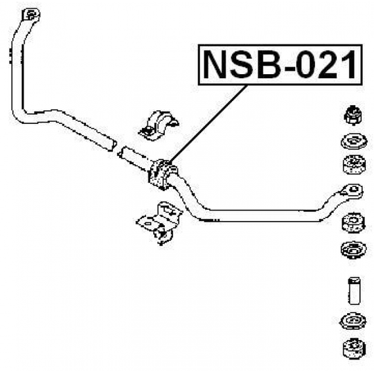 NSB-021 - Stabiliser Mounting 