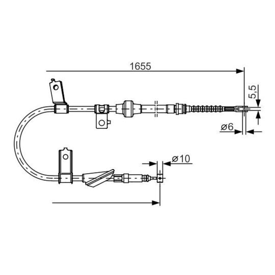 1 987 482 119 - Tross, seisupidur 