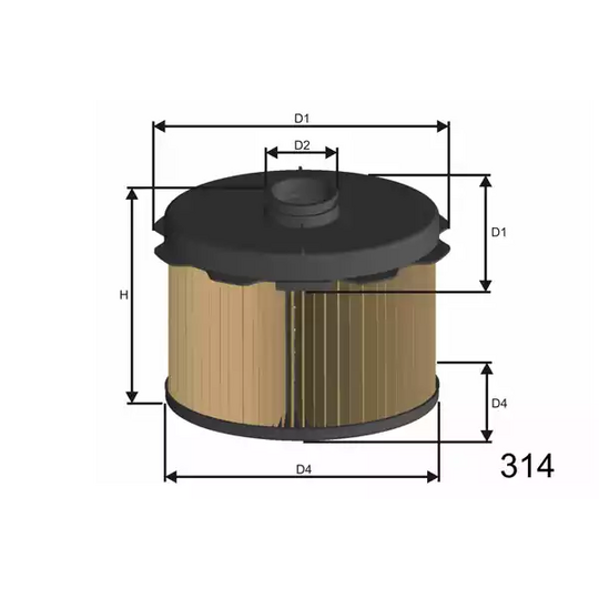 FM646 - Fuel filter 