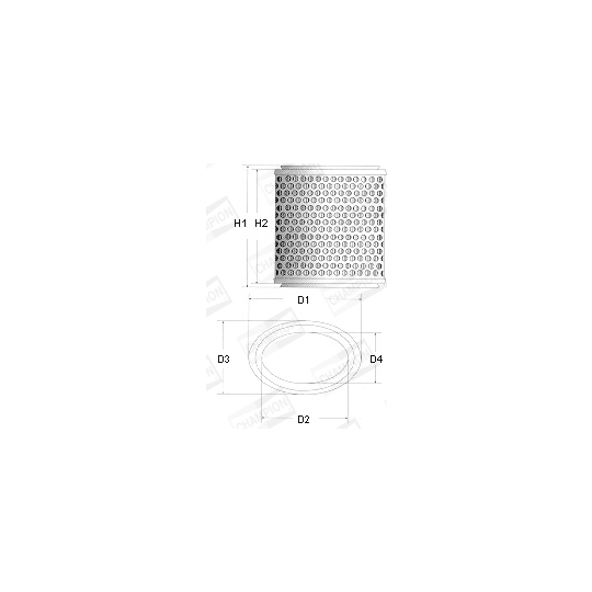 V414/606 - Air filter 