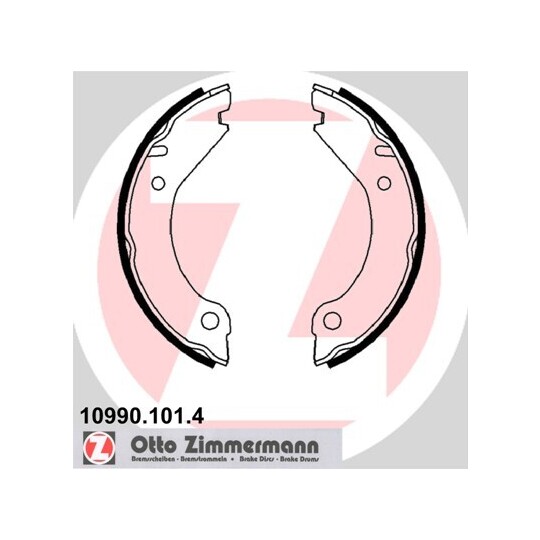 10990.101.4 - Piduriklotside komplekt, seisupidur 