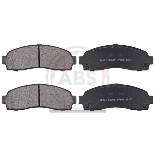 38833 - Brake Pad Set, disc brake 