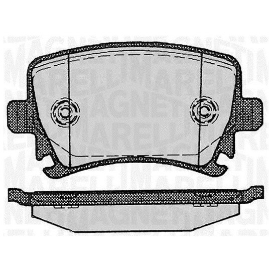 363916060601 - Brake Pad Set, disc brake 