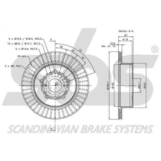 1815204573 - Brake Disc 