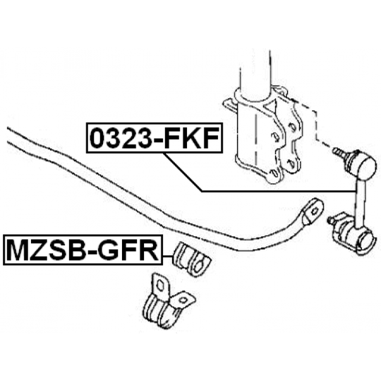 MZSB-GFR - Stabiliser Mounting 
