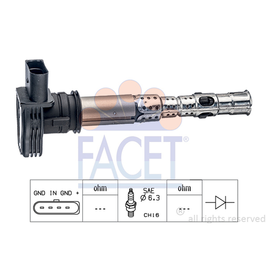 9.6326 - Ignition coil 