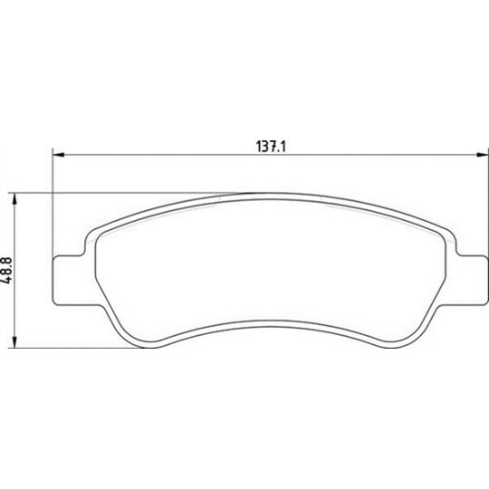 363710201655 - Brake Pad Set, disc brake 