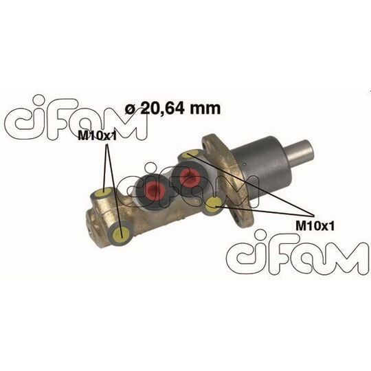 202-059 - Brake Master Cylinder 