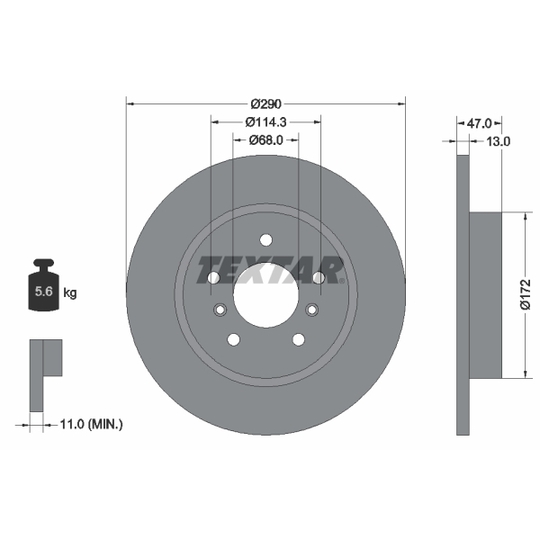 92274003 - Brake Disc 