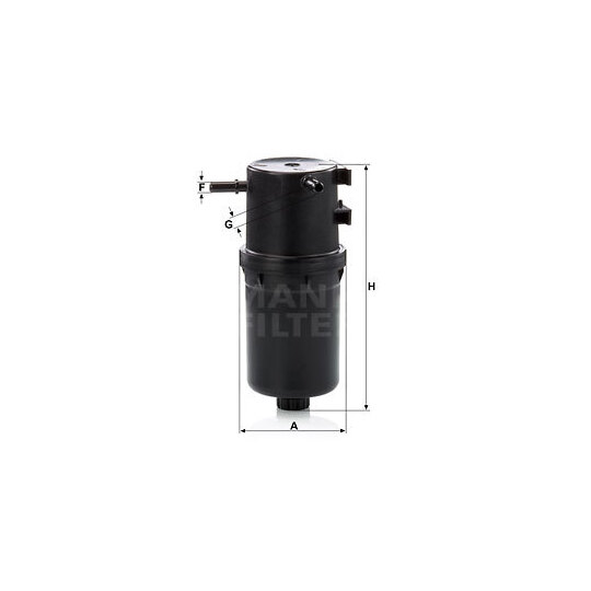 WK 9016 - Fuel filter 