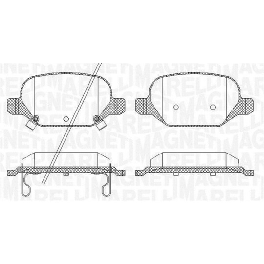 363916060689 - Brake Pad Set, disc brake 