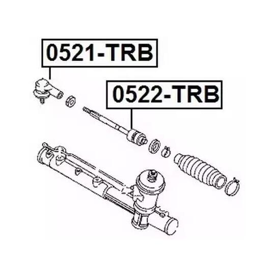 0521-TRB - Tie rod end 