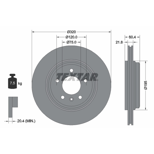 92107003 - Brake Disc 