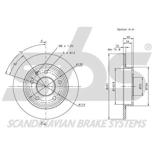 1815203228 - Brake Disc 