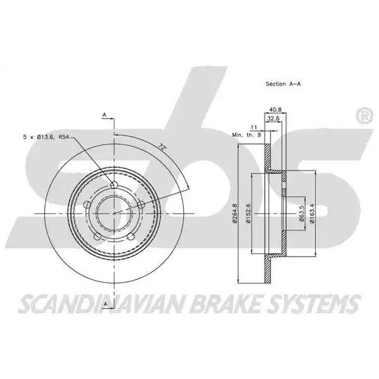 1815202558 - Brake Disc 