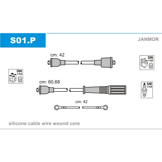 S01.P - Ignition Cable Kit 